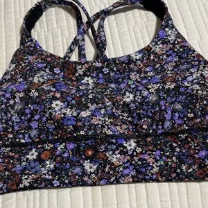 lululemon athletica Multicolor Floral Sports Bra